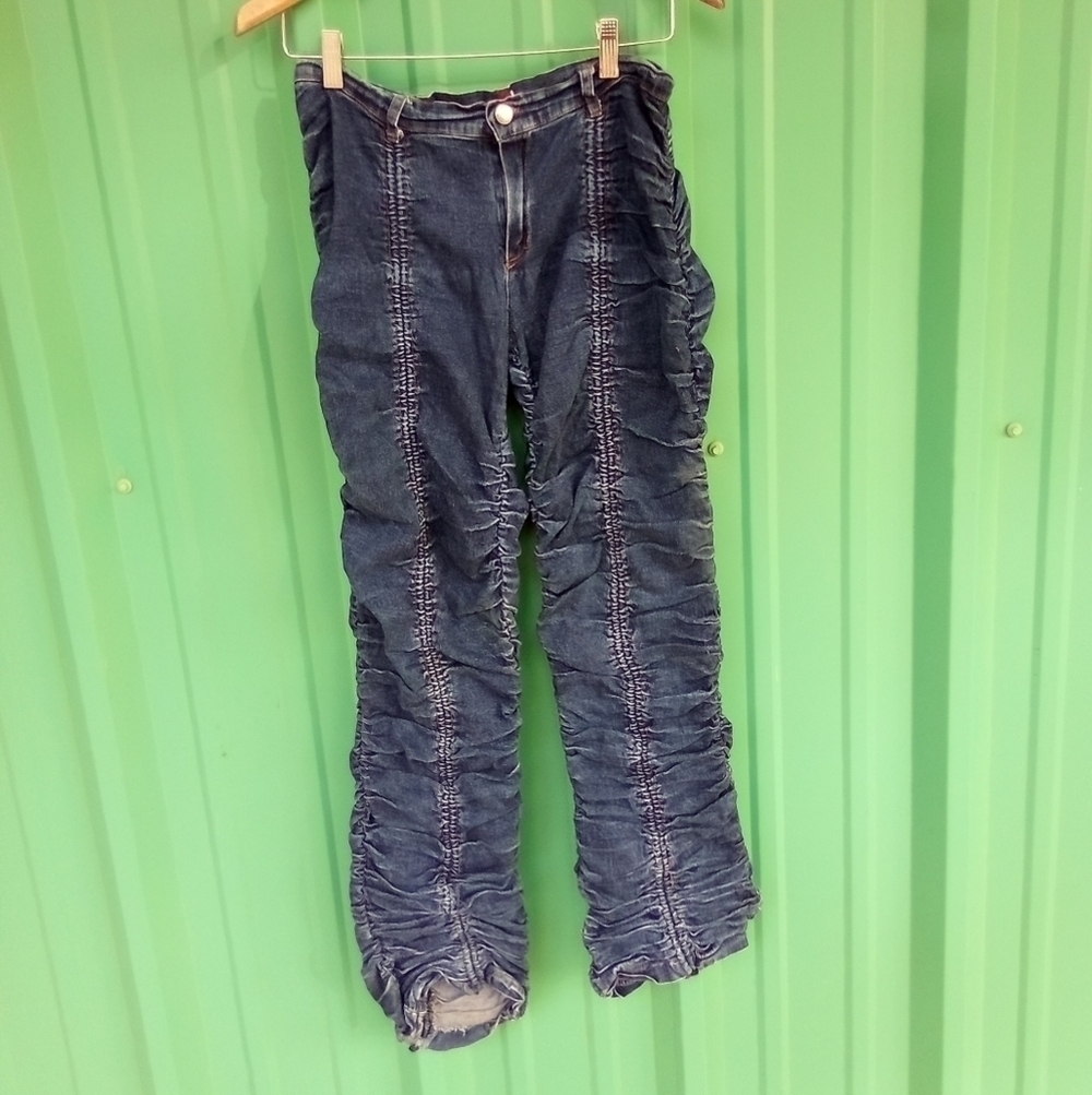 Women's Exit Blue Jeans Plus Size 2XL Denim